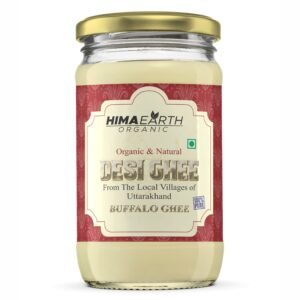 Himaearth Organic Bilona Desi Buffalo Ghee Vedic Bilona Method -Traditional 100% Pure and Natural Organically Made Danedar Ghee