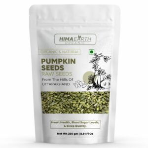 Himaearth Organic Raw Pumpkin Seeds from Uttarakhand, 100% Organic Raw Pumpkin Seeds for Eating | Immunity Booster and Protein Rich Seeds | Healthy Diet Snacks | Weight Management | Rich in Fibre